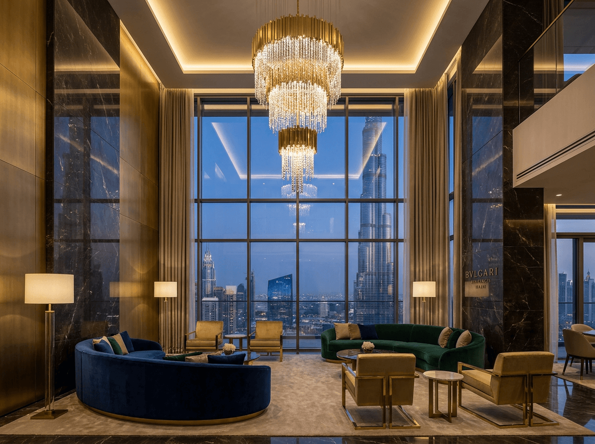 Armani · Bulgari · Four Seasons