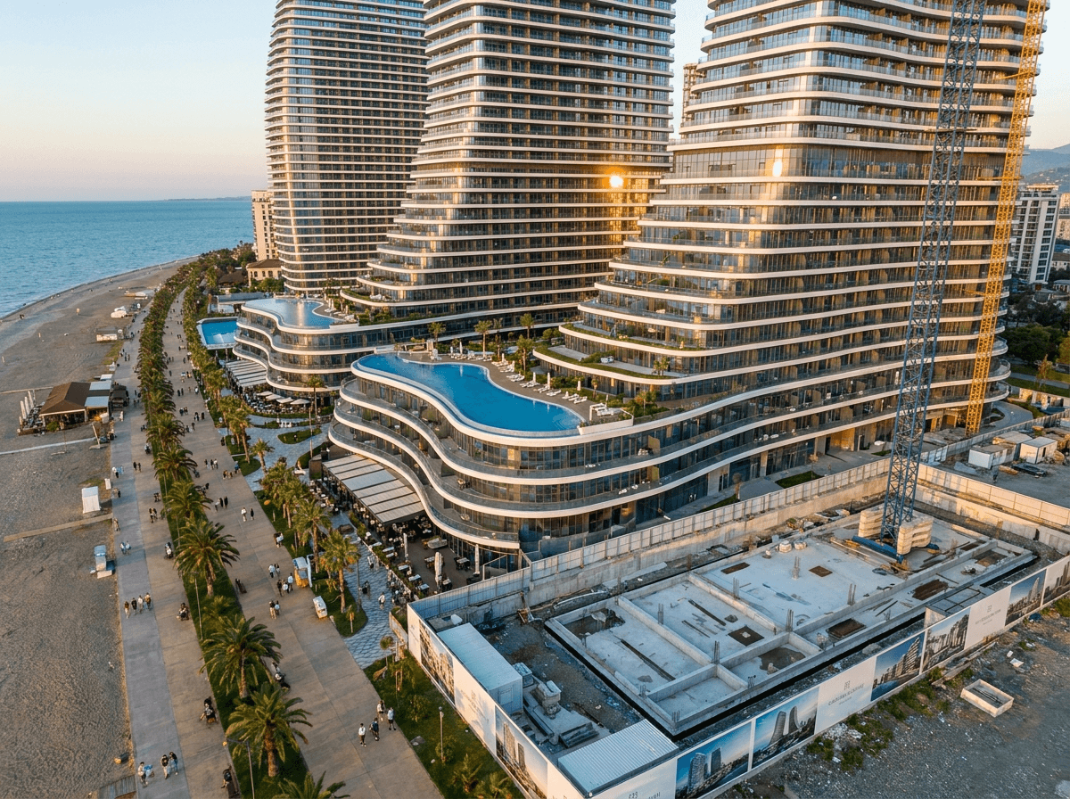 Seafront apartments